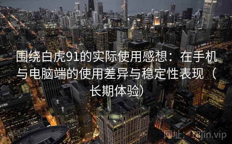 围绕白虎91的实际使用感想：在手机与电脑端的使用差异与稳定性表现（长期体验）